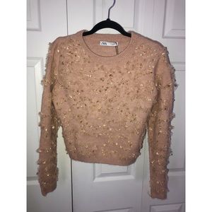 Zara Cropped Sweater